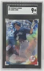 2017 Bowman Platinum Aaron Judge SGC 9 MINT Yankees Rookie Card #91 (RC) MVP