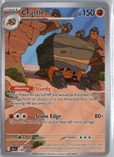 Crustle Holo Illustration Rare SV: Black Bolt 130/086 NM on eBay