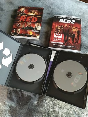 Red/Red 2 (DVD) Bruce Willis W/Slipcovers | eBay