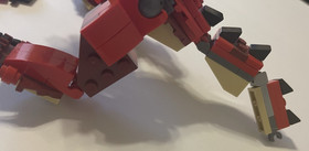 LEGO CREATOR: Red Creatures (31032) Not complete, As-Is