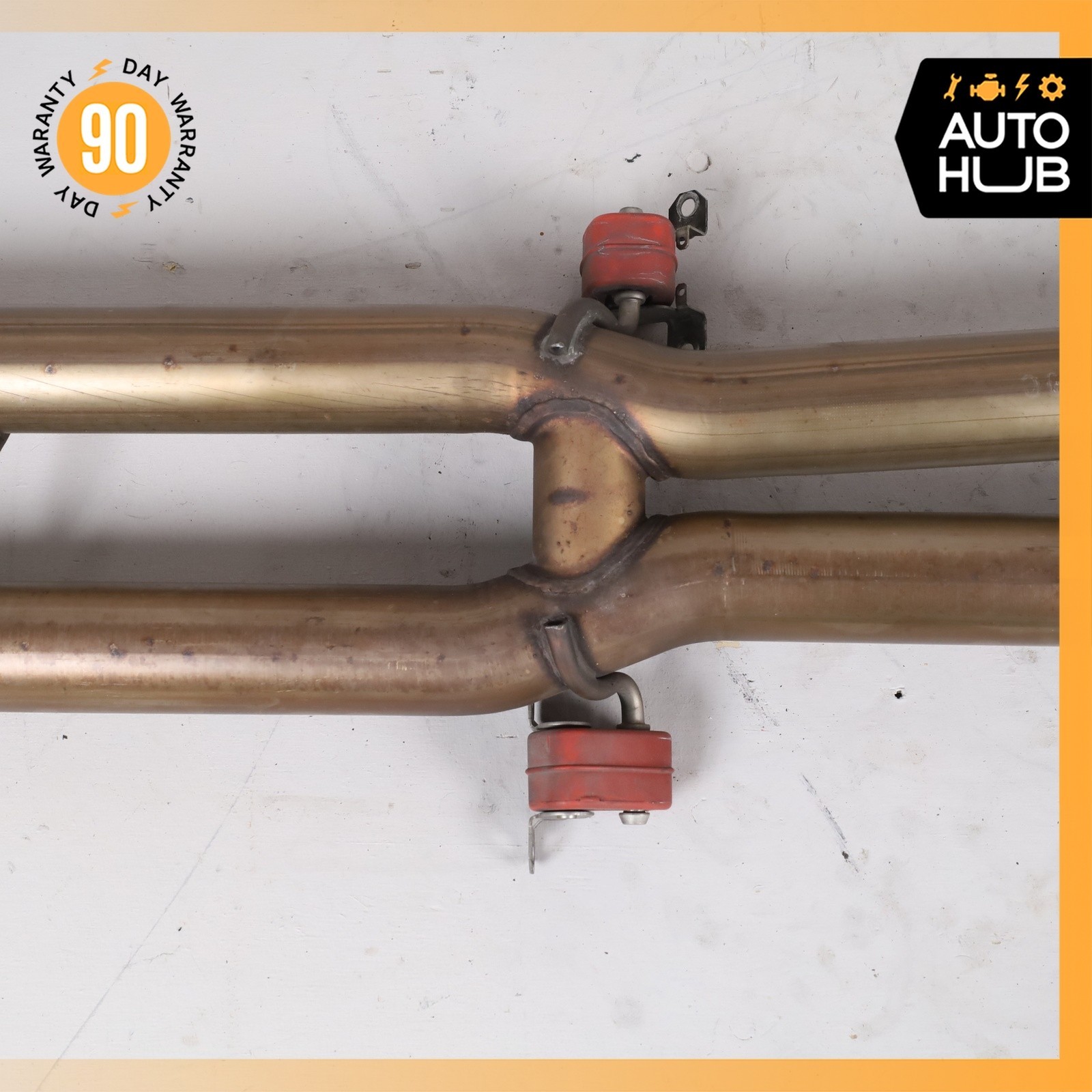 Bentley Continental Flying Spur Middle Exhaust Downpipe Left & Right Side OEM
