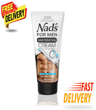 Nad's For Men Hair Removal Cream, Painless Hair Removal For Men,  6.8 Fl Oz