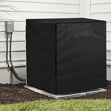 Aozzy Central Air Conditioner Covers for Outside Units 36x36x39 inchs, Black 