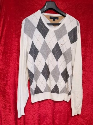 tommy hilfiger pullover Gr. M Cream Weiß
