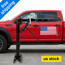 360 Swivel 1000 Lbs Hydraulic Pickup Truck Crane Hoist Heavy Duty Folding Jib 360 Swivel 1000 Lbs Hydraulic Pickup Truck Crane Hoist Heavy Duty Folding Jib