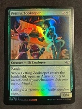 MTG Petting Zookeeper, NM-Mint, (UNF #150/244) Foil