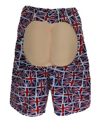 Erwachsene Großbritannien Großbritannien UK GB Union Jack Flagge Bauch Shorts Kostüm