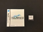 Final Fantasy III 3 | AUS PAL | NINTENDO DS - Game Card + Manual - No Case