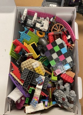LEGO Bulk Lot 2 lbs Mixed Pieces Bricks Monster High Friends Ninjago