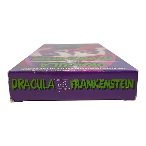Dracula VS Frankenstein VHS 1990 VidAmerica Worlds Worst Videos Release Horror - Picture 5 of 5