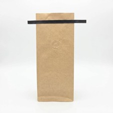 50 Count of  8 oz Block Bottom Side Gusseted Bag with aroma valve 1.20 per pound