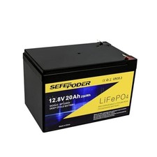 12V 20Ah Lithium LiFePO4 Deep Cycle Battery, 4000 Cycles 12V 20Ah-Mini