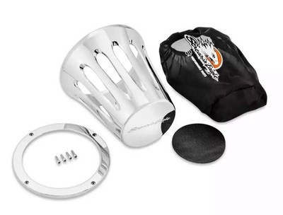 Harley-Davidson Screamin Eagle Heavy Breather Deckel Teardrop - chrom