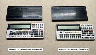 CASIO FX 880P 2 Stück Taschenrecher / Computer (s. Beschreibung)