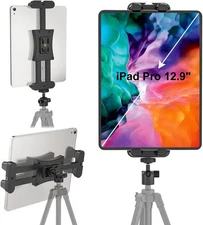 Tablet Tripod Mount Adapter With Ball Head Ipad Holder For Tripod Selfie Stick M