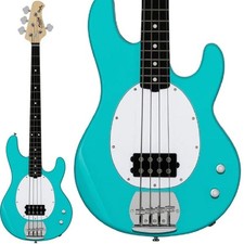 Sterling by Music Man Ray2 Electric Blue Rosewood Passive Bass Used