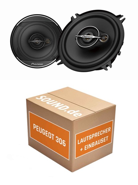 Lautsprecher Boxen Heck Pioneer Pioneer TS-A1371F FüR Peugeot 306 + Cabrio 2X Ti-image