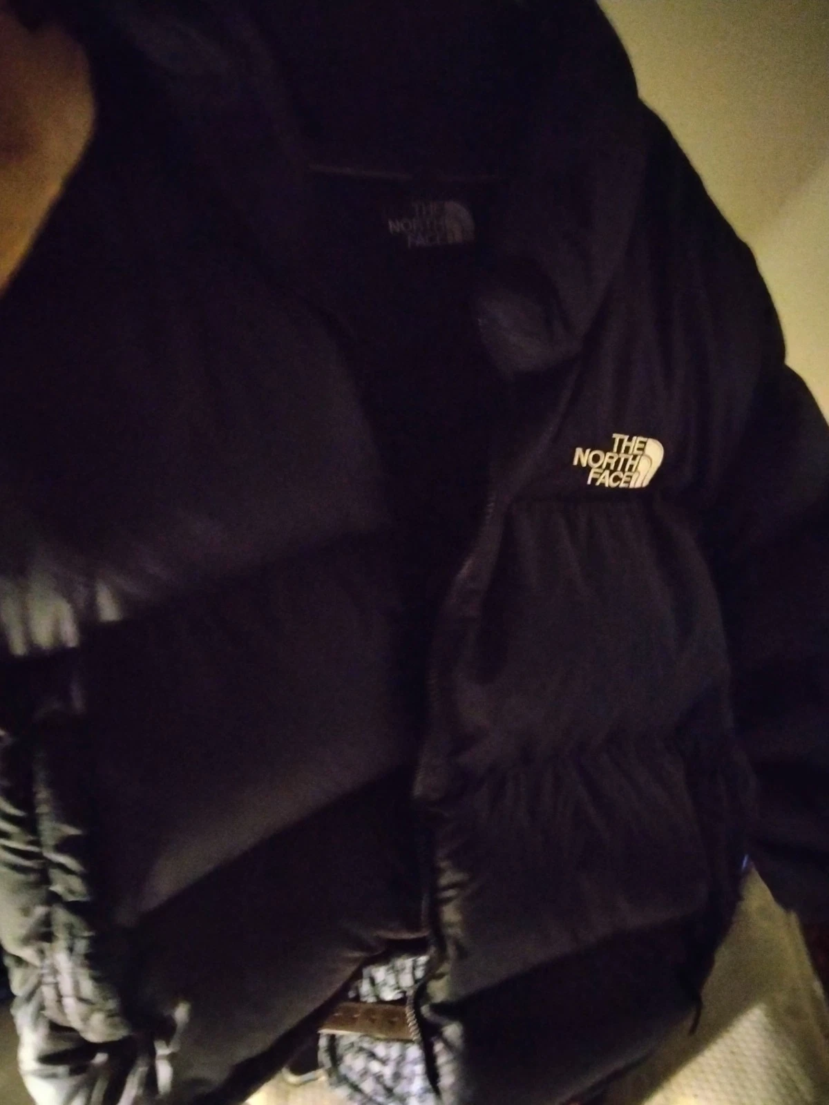 north face black puffer jacket 3xl - product detail image 3