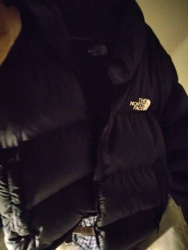 north face black puffer jacket 3xl image 3