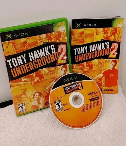 Tony Hawk's Underground 2 (Microsoft Xbox, 2004)  Cib Complete in Box Tested