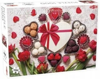 Puzzle Tactic Sweets for My Sweet 1000 Teile 67x48cm Puzzlespiel fr Kinder