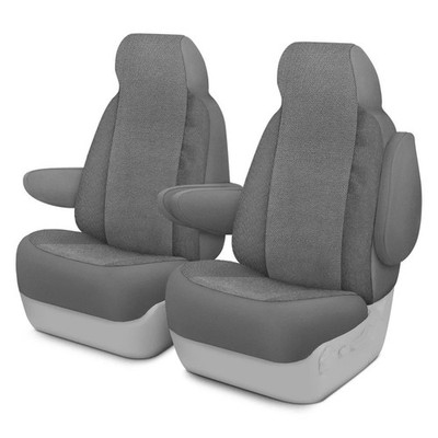 For Cadillac Escalade 07-14 Cool Mesh 2nd Row Silver Custom Seat Covers