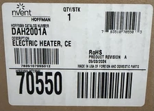 Hoffman DAH2001A Electric Heater BRAND NEW IN BOX