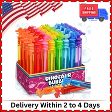32 Pack Bubble for Kids Party Favors, 8 Style Mini Bubble Wands with Gift Box