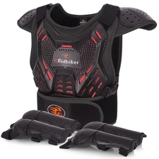 Kids Dirt Bike Gear Motorcycle Armor, Kids Chest Protector Motocross Motorcyc...