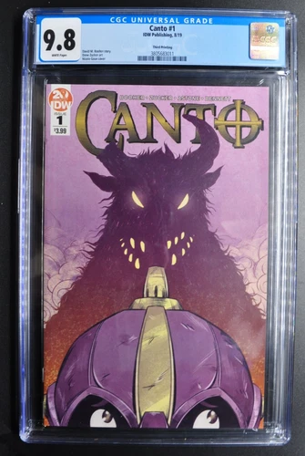 Canto #1 CGC 9.8 3rd Printing Optioned Series