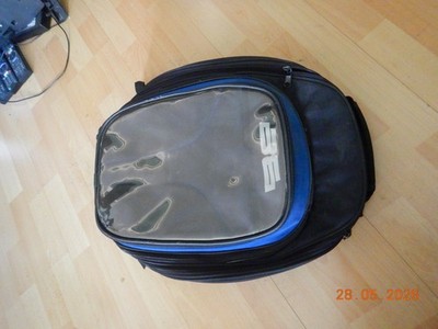 BAGSTER Tankrucksack schwarz - blau aus Nylon