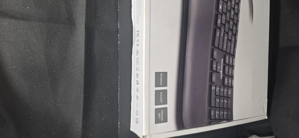 Kensington Pro Fit Ergo Wired Keyboard K75400US Black BNIB SEALED - Image 3 of 4