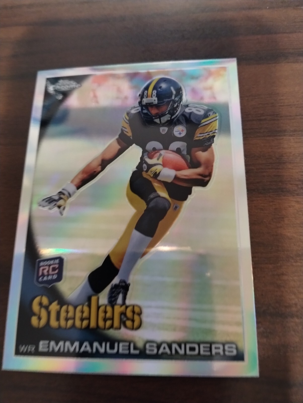 2010 Topps Chrome - Refractor #C106 Emmanuel Sanders (RC)