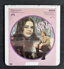 Paramount Pictures Love Story RCA Selectavision Videodisc CED