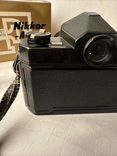 Nikon Nikkormat FTN Japan Camera Nikkor-H Nippon Kogaku Auto 1:2 50mm W Hood - Picture 10 of 13