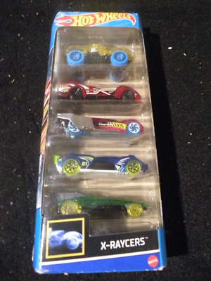 HOT WHEELS X-RACERS PACK CAR SET NEW IN PACKAGE