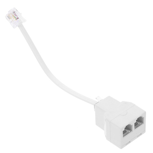 Phone Jack Distributor Office Cable Splitter Part for Home Ethernet Adapter - Zdjęcie 5 z 12