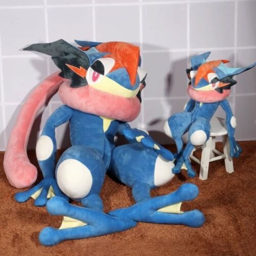 150cm/59" Greninja Peluche Juguete Colección Muñeca Regalo Anime Cosplay Cojín Almohada - Imagen 4 de 12