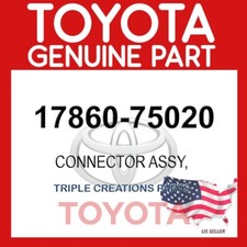 1786075020 Genuine Toyota Connector Assy 17860-75020 OEM