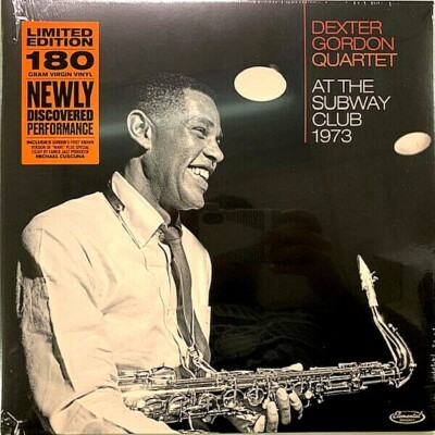 DEXTER GORDON QUARTET ''AT THE SUBWAY CLUB 1973'' (180g)  NEW! SEALED LP! (MINT)