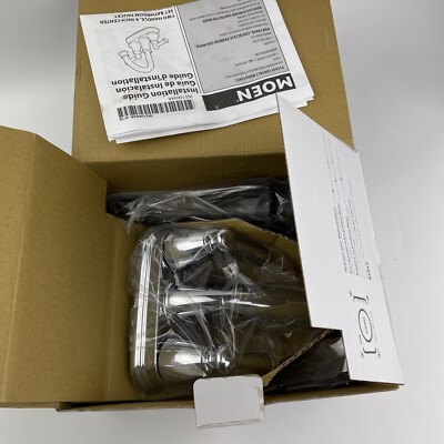 Moen 84942 Banbury Two-Handle Centerset Bathroom Sink Faucet