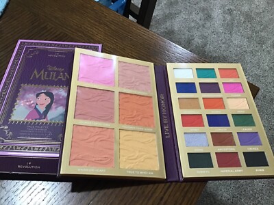 I HEART REVOLUTION DISNEY MULAN EYESHADOW PALETTE NEW FREE SHIP!