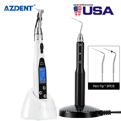 Dental Wireless LED Endo Motor 16:1 Contra Angle / Gutta Percha Endo Heated Pen