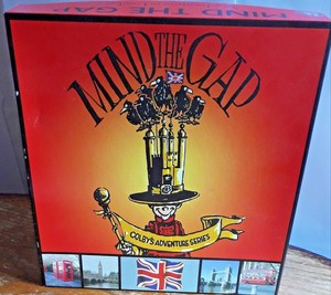 MIND THE GAP AN ADVENTURE IN LONDON BOARD GAME BY COLBY 2003 - 100%