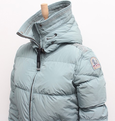 Women's PARAJUMPERS Light Long Bear Parka Down Puffer Jacket Coat Size M Slim - Picture 6 of 16