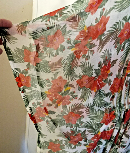 Sunflower Women's Size OS Floral Swim Cover NWT Beach Resort Cruise - Picture 5 of 8