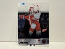 2023-24 UD Synergy Cranked Up! Blue #/399 CR-NL Nicklas Lidstrom Detroit Hockey!
