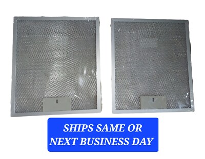 2x Range Hood Grease Filters for W10169961A Screen Exhaust Mesh  10.5 X 12'' USA