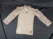 USMC Marine Digital Desert MARPAT FR Combat Shirt FROG Medium Long