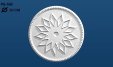 Rosette 50 cm Rosetten Deckenrosette Zierrosette Zierleisten Stuck PG 502